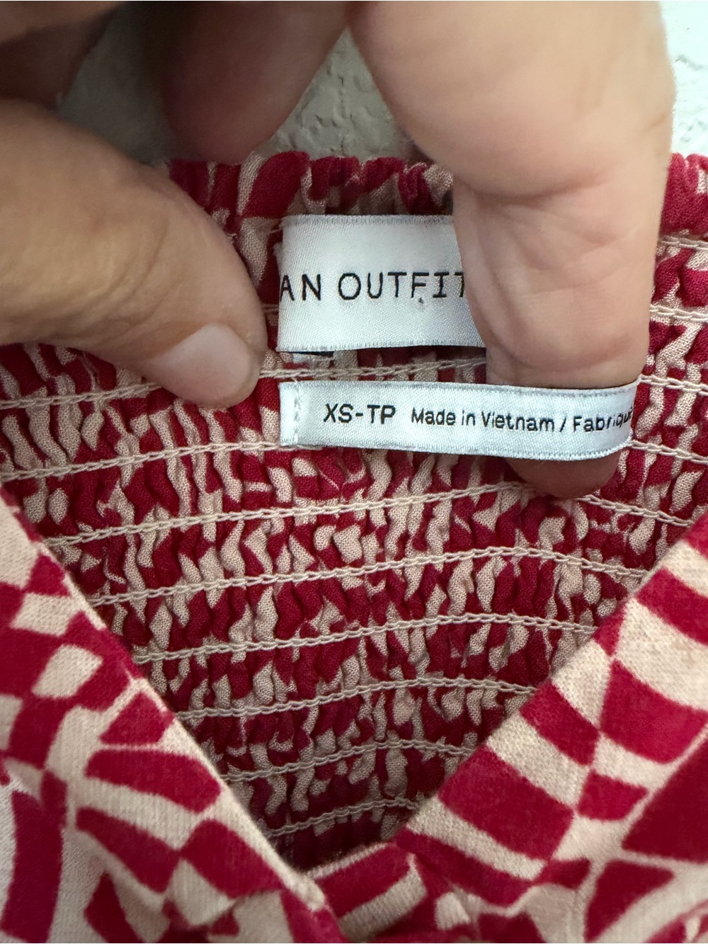 Urban Outfitters Red Floral Midi Dress XS Button Front Slit Sundress cottagecore - Picture 9 of 9